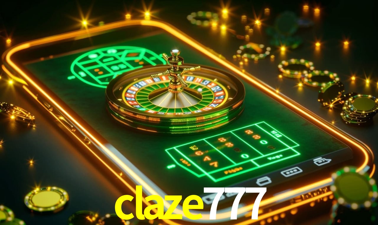 Imagem promocional da claze777 mostrando a plataforma e suas vantagens